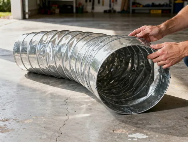 South Gate Dryer Vent Cleaning specialist using advanced equipment for thorough duct cleaning in South Gate