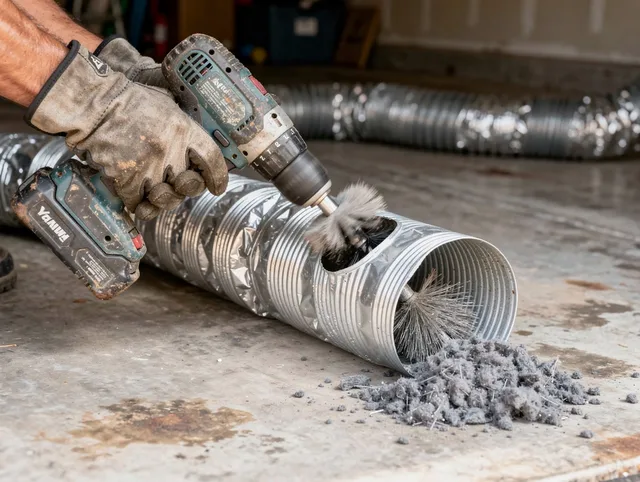 Professional duct cleaning by South Gate Dryer Vent Cleaning in South Gate