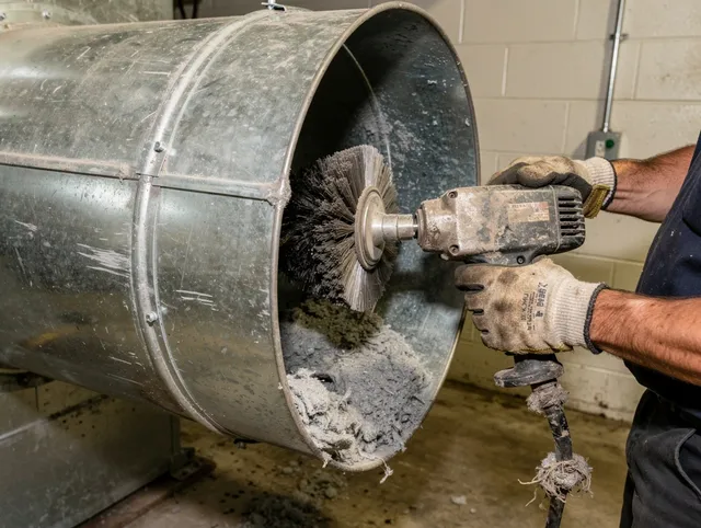 Industrial-grade dryer vent cleaning by South Gate Dryer Vent Cleaning in South Gate
